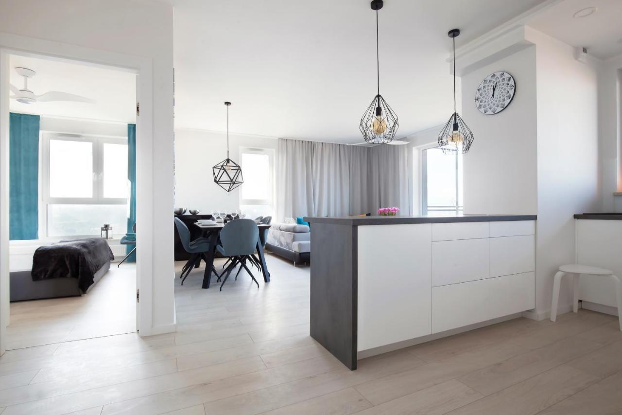 Elite Apartments Cityview Center Danzica Esterno foto
