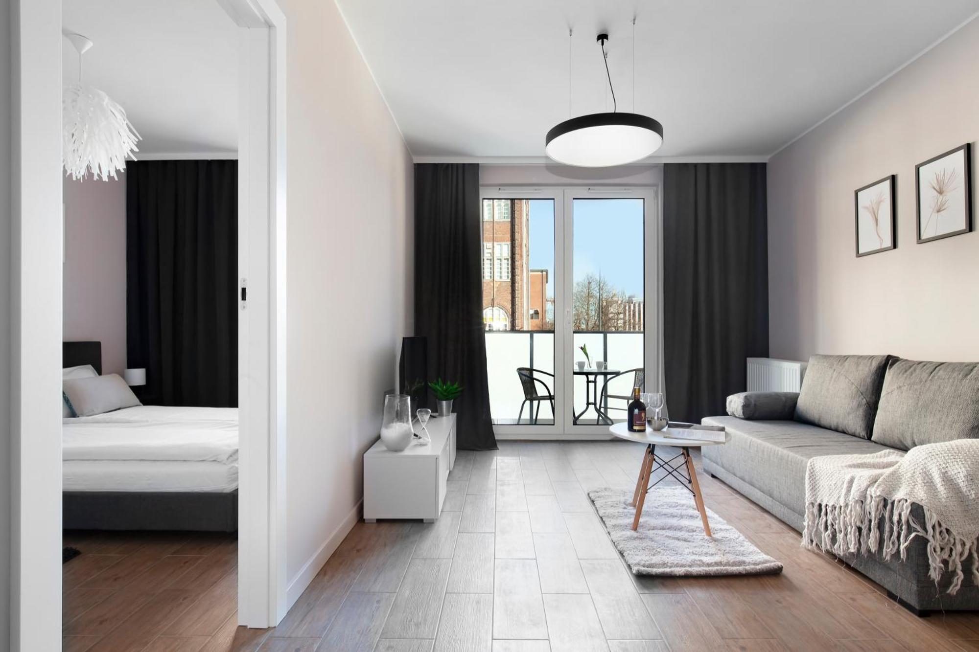 Elite Apartments Cityview Center Danzica Esterno foto