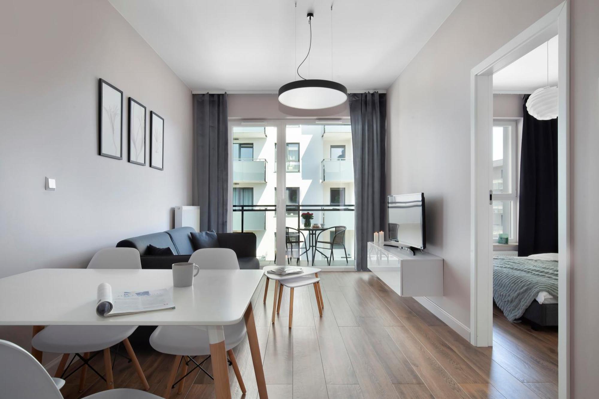 Elite Apartments Cityview Center Danzica Esterno foto