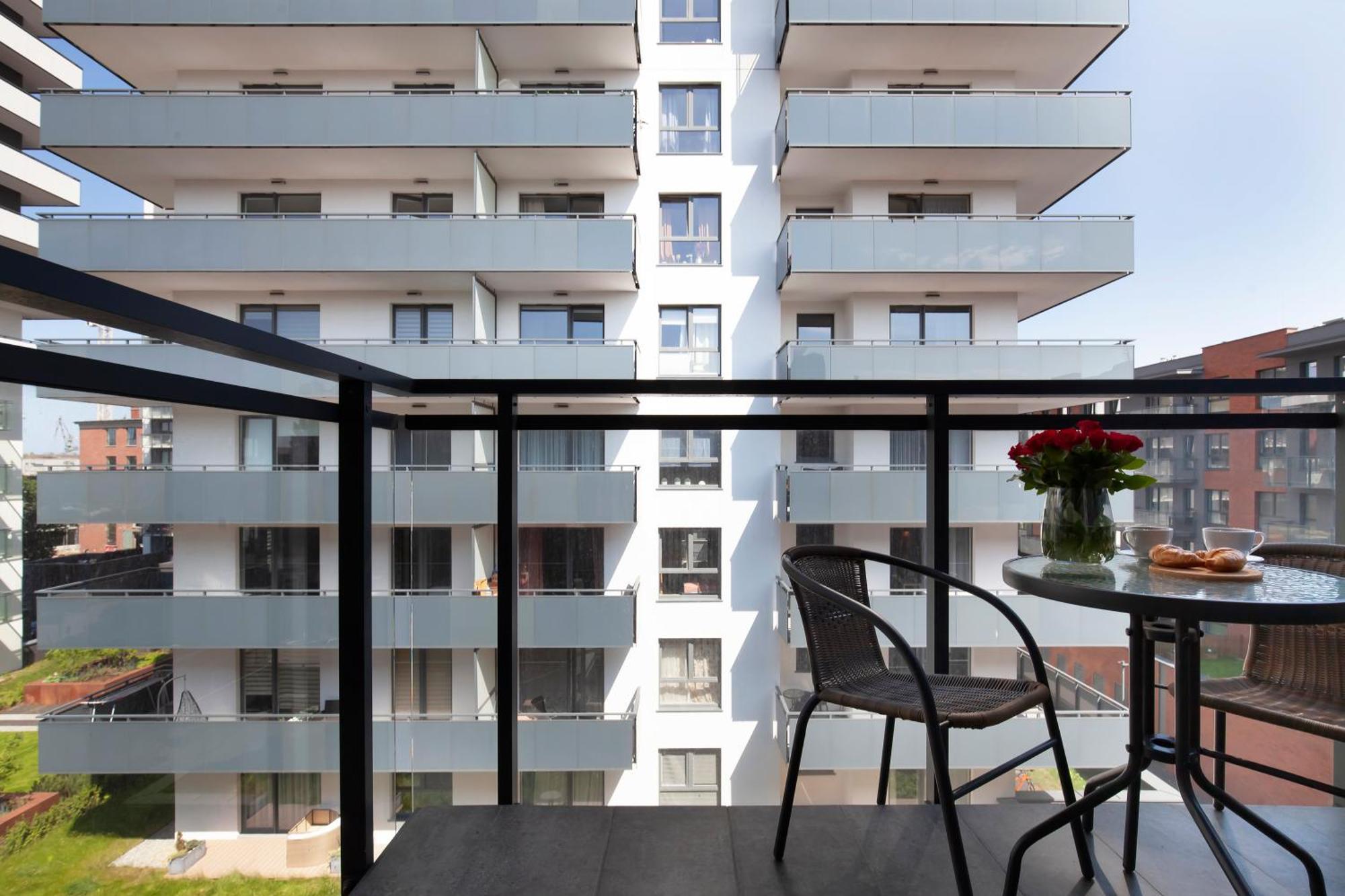 Elite Apartments Cityview Center Danzica Esterno foto
