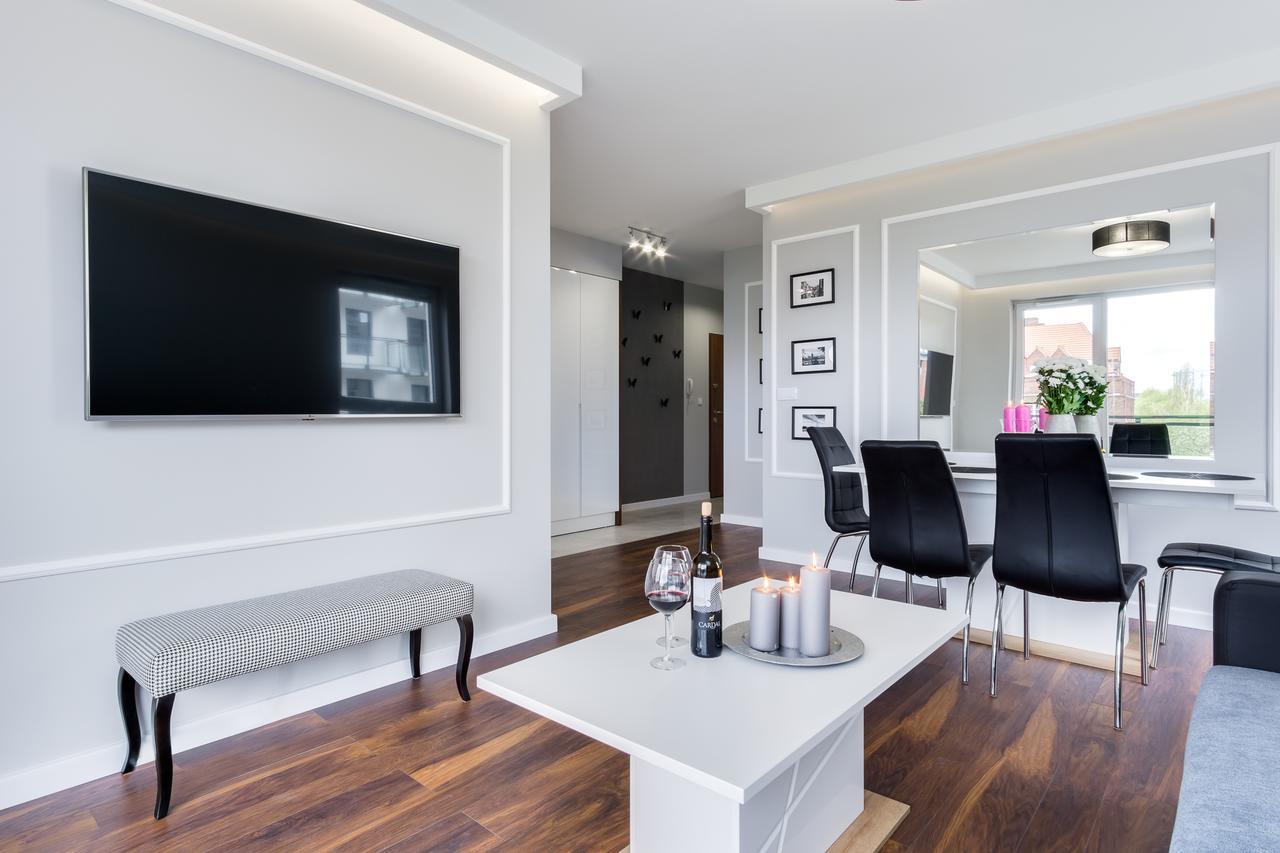 Elite Apartments Cityview Center Danzica Esterno foto